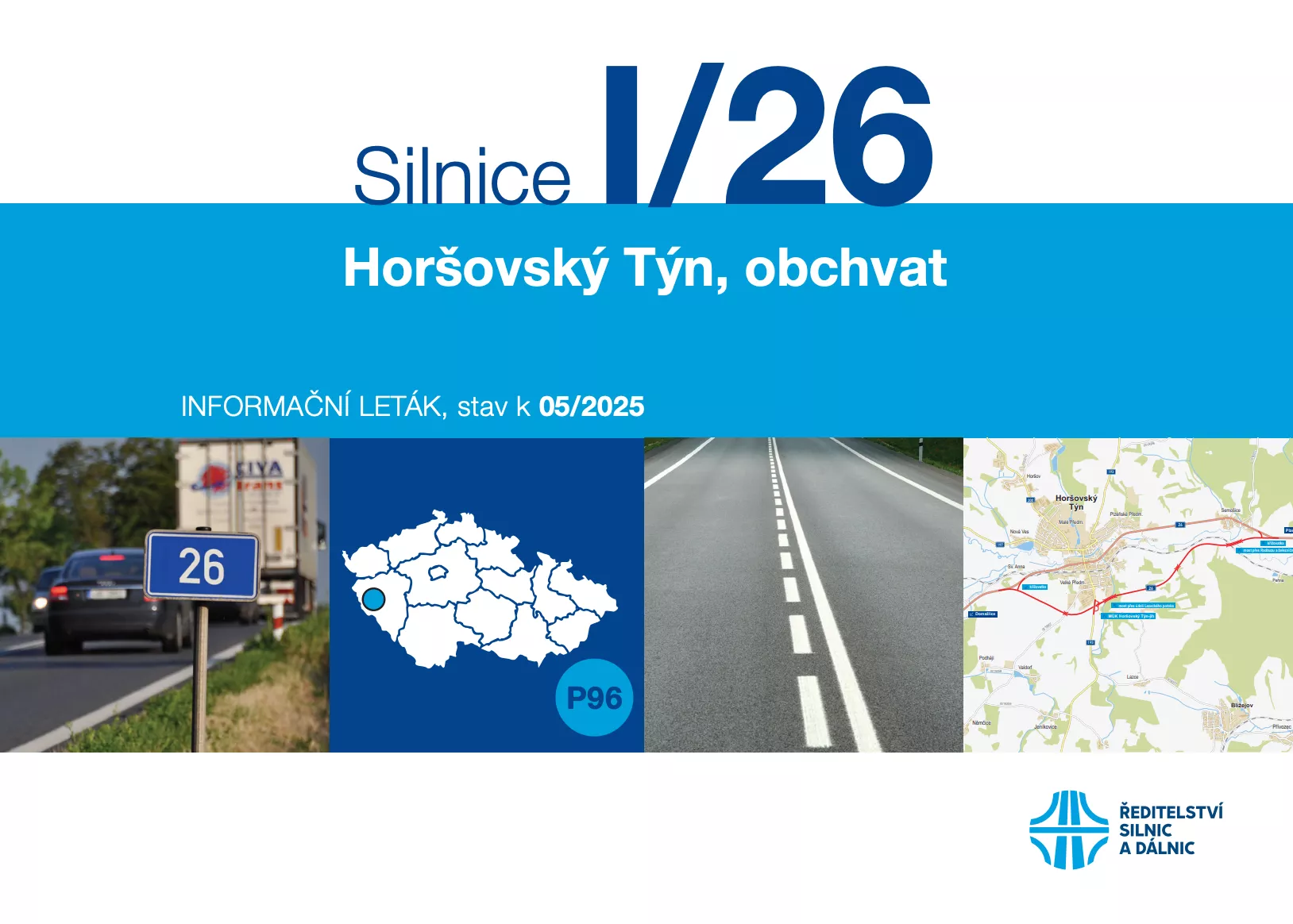 Informační leták - I/26 Horšovský Týn, obchvat (6,5 km)